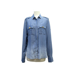 chemise pierre balmain en jean degrade a poches 38 m