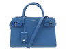  sac a main le tanneur emilie mm cuir graine bleu