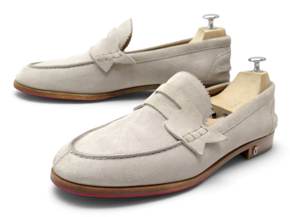 chaussures christian louboutin mocassins penny no back