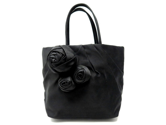 sac a main prada rose bn1660 mini cabas en satin noir