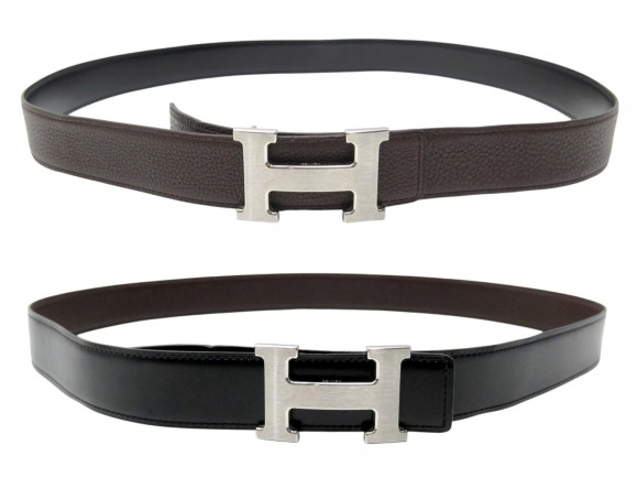ceinture hermes boucle h lien reversible 32 cuir