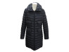 manteau moncler doudoune mi longue zeia t3 42 40 m