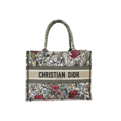 sac a main christian dior book tote medium en toile