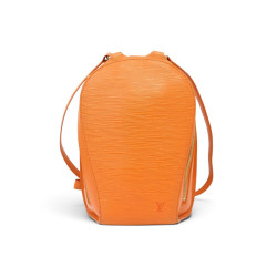 sac a dos louis vuitton mabillon pm cuir epi mandarine