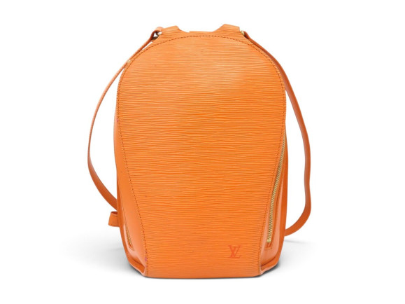 sac a dos louis vuitton mabillon pm cuir epi mandarine