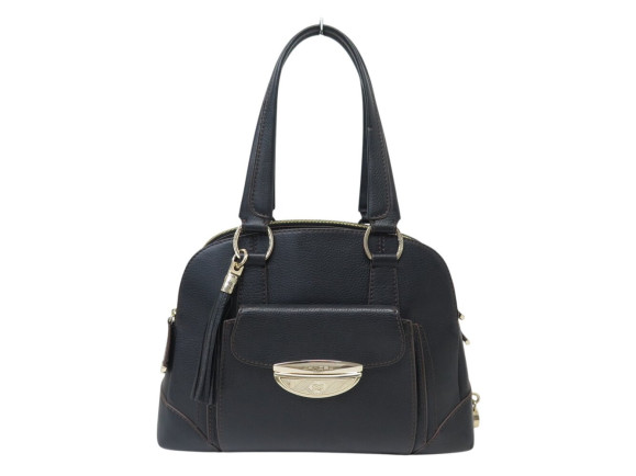  sac a main lancel adjani gm cuir graine noir