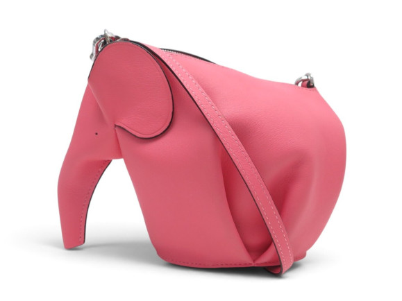 sac a main loewe animals elephant small cuir rose