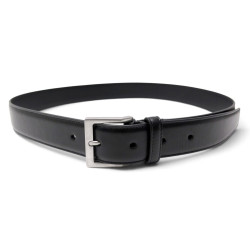  ceinture saint laurent vadim 832440 t80 cuir noir