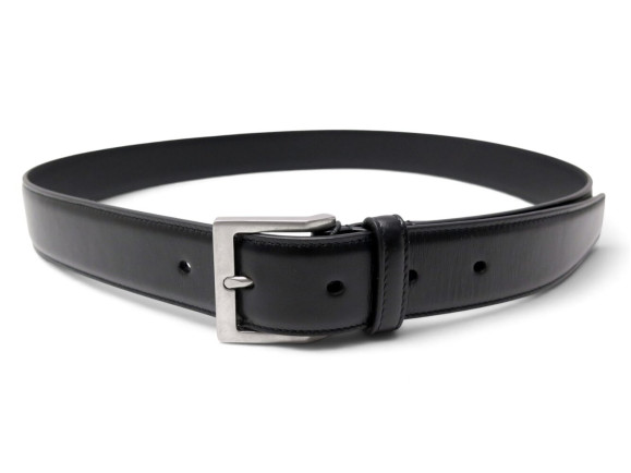  ceinture saint laurent vadim 832440 t80 cuir noir