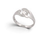 bague dinh van menottes r8 en or blanc 18k 2.9gr