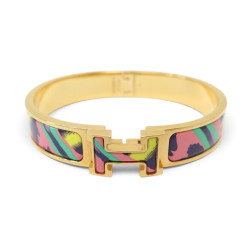 bracelet hermes clic h le chat carre h700004fvf2gm