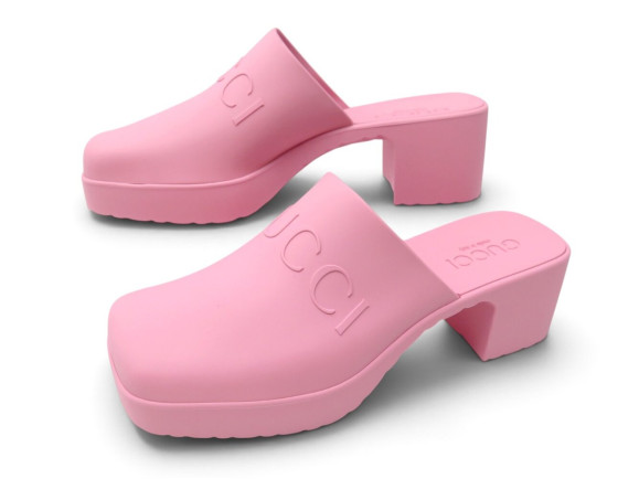 chaussures gucci 725899 sandales slip on rubber