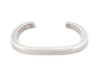 bracelet dinh van square jonc t15.5 en argent massif