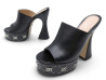 mules gucci malaga sabots a talons compenses 36.5