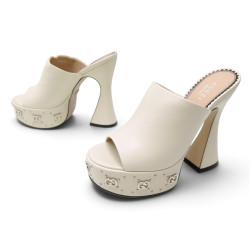  mules gucci malaga sabots a talons compenses 35.5
