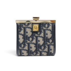  porte monnaie christian dior en toile monogram