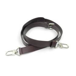  anse bandouliere louis vuitton en cuir taiga