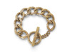 bracelet chanel gourmette 17 cm 1995 en metal