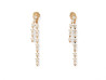  boucles d'oreilles piaget sunlight en or 18k