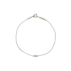 bracelet tiffany co diamonds by the yards en argent