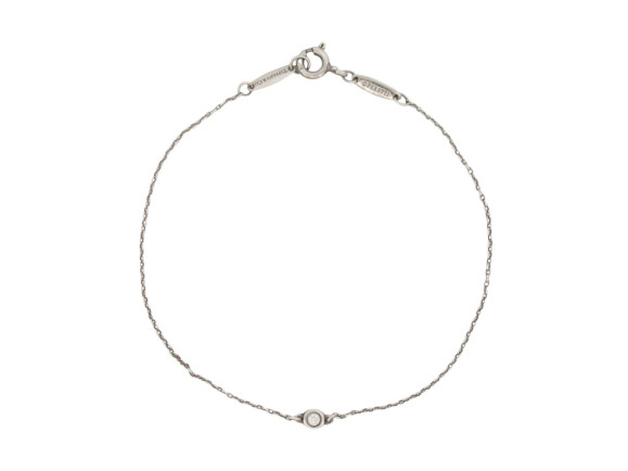bracelet tiffany co diamonds by the yards en argent
