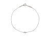 bracelet tiffany co diamonds by the yards en argent