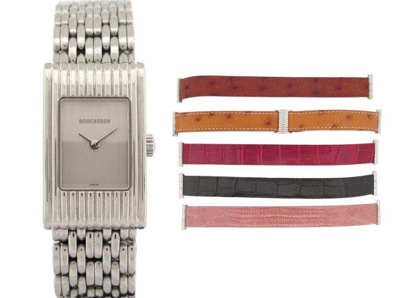 montre boucheron reflet small 29 mm acier 5