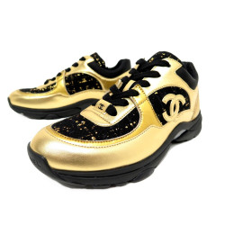  chaussures chanel g34360 tennis trainer cc en
