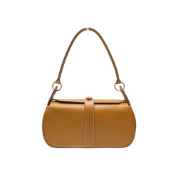  sac a main hermes rugby pm en cuir lisse camel