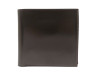 portefeuille hermes cuir box marron piqure