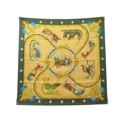  foulard hermes plumes grelots 1ere edition