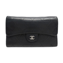 portefeuille chanel classique timeless en cuir