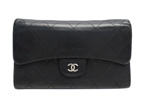 portefeuille chanel classique timeless en cuir