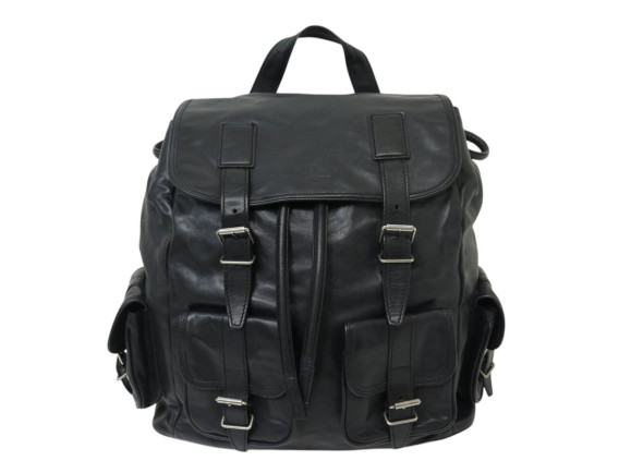 sac a dos saint laurent rock gr03 314671 cuir noir