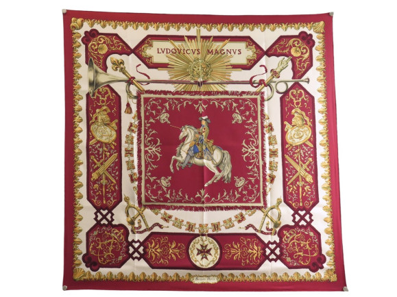 foulard hermes ludovicus magnus 1ere edition