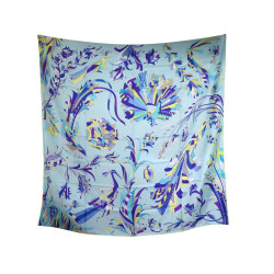  foulard hermes paradis de soie 140 cm carre geant