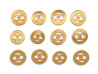 lot de 12 boutons chanel logo cc ajoures