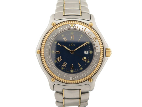  montre ebel discovery divers 183913 40mm en or