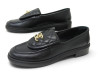chaussures chanel mocassins g45474 logo cc timeless 39