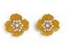  boucles d'oreilles boucheron eglantine or 18k