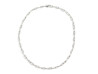  collier santos de cartier moyen modele en or gris