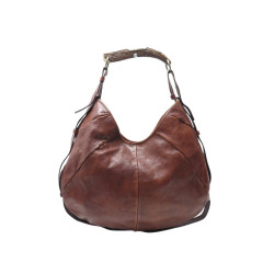 sac a main yves saint laurent mombasa cuir marron