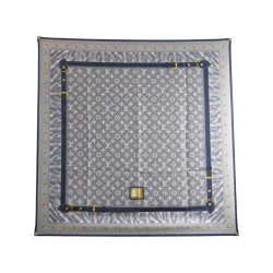  foulard louis vuitton carre study denim monogram