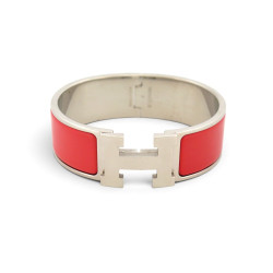 bracelet hermes clic clac h large t17.5 gm en email