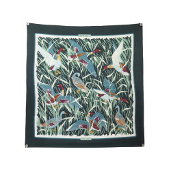  foulard hermes cols verts 1ere edition carre