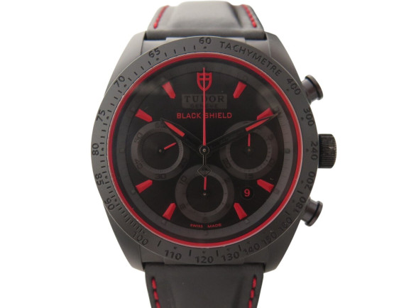 montre tudor fastrider black shield 42000cr 42mm