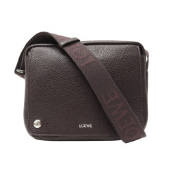  sacoche loewe pebble messenger banba73x04 cuir