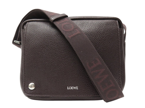  sacoche loewe pebble messenger banba73x04 cuir