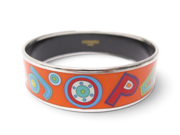 bracelet hermes tohu bohu 24 faubourg 19.5 cm en email