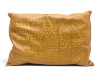 coussin hermes petit h coussin en cuir d'agneau gold